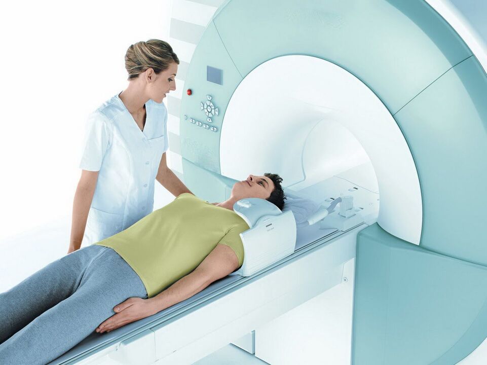 MRI alang sa pagdayagnos sa osteochondrosis