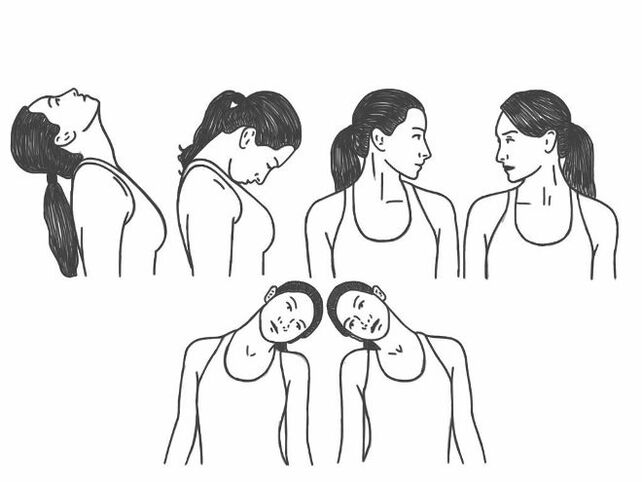 Ang mga pag-ehersisyo sa medisina alang sa osteochondrosis sa cervical spine