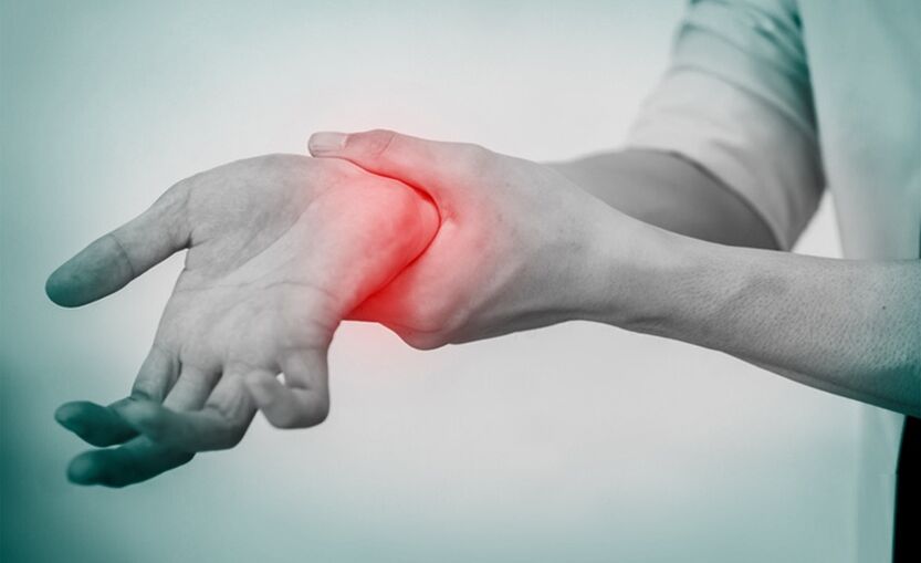 kasakit tungod sa arthrosis sa pulso joint